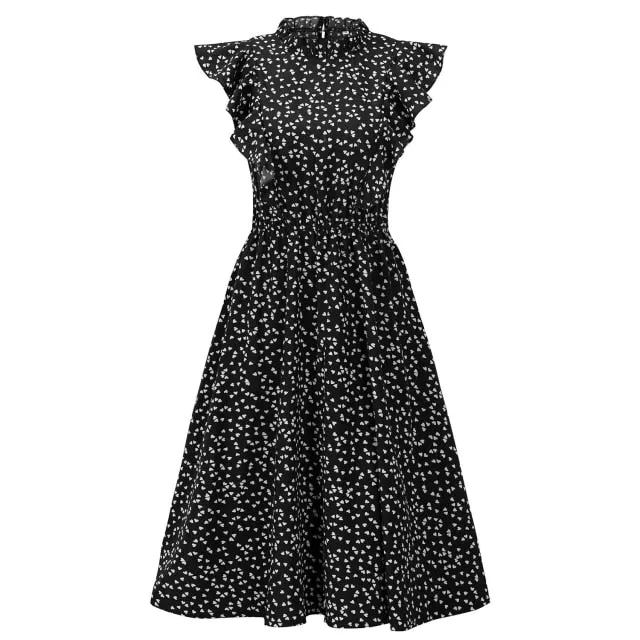 Stylemein - Knee Length A Line Dress