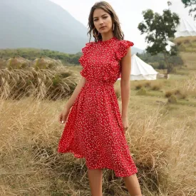 Stylemein - Knee Length A Line Dress