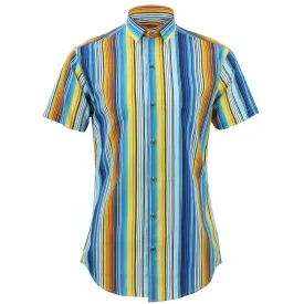 Tailored Fit Short Sleeve Shirt - Classic Deck Chair