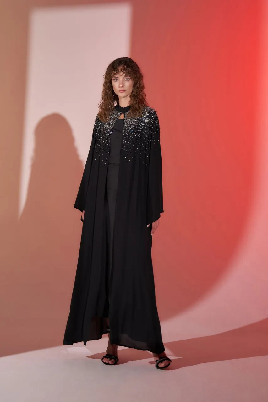 Taylor Open Front Abaya - in Shiftiest Style