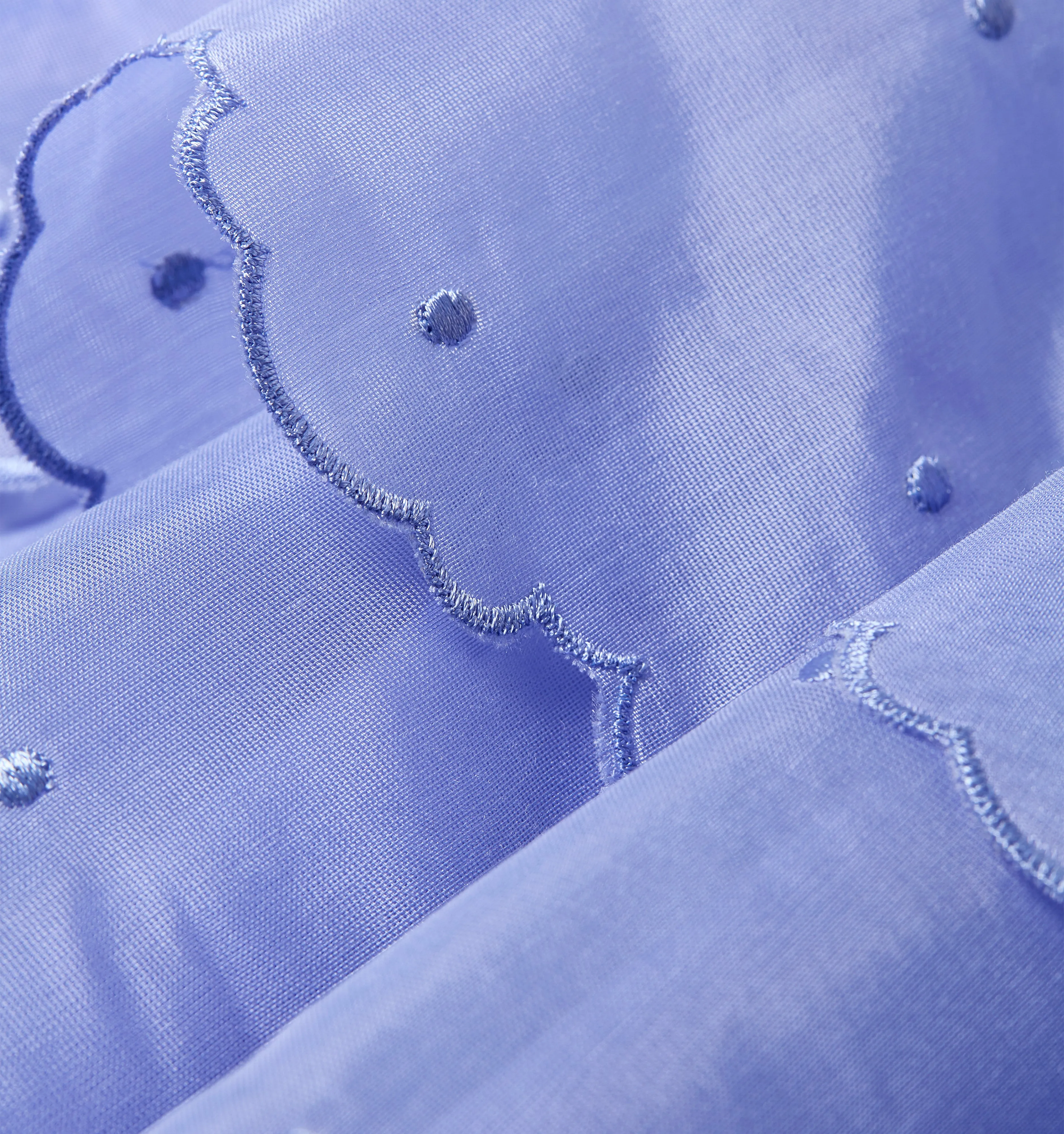 The Elise Nap Dress - Hyacinth Organza Dot