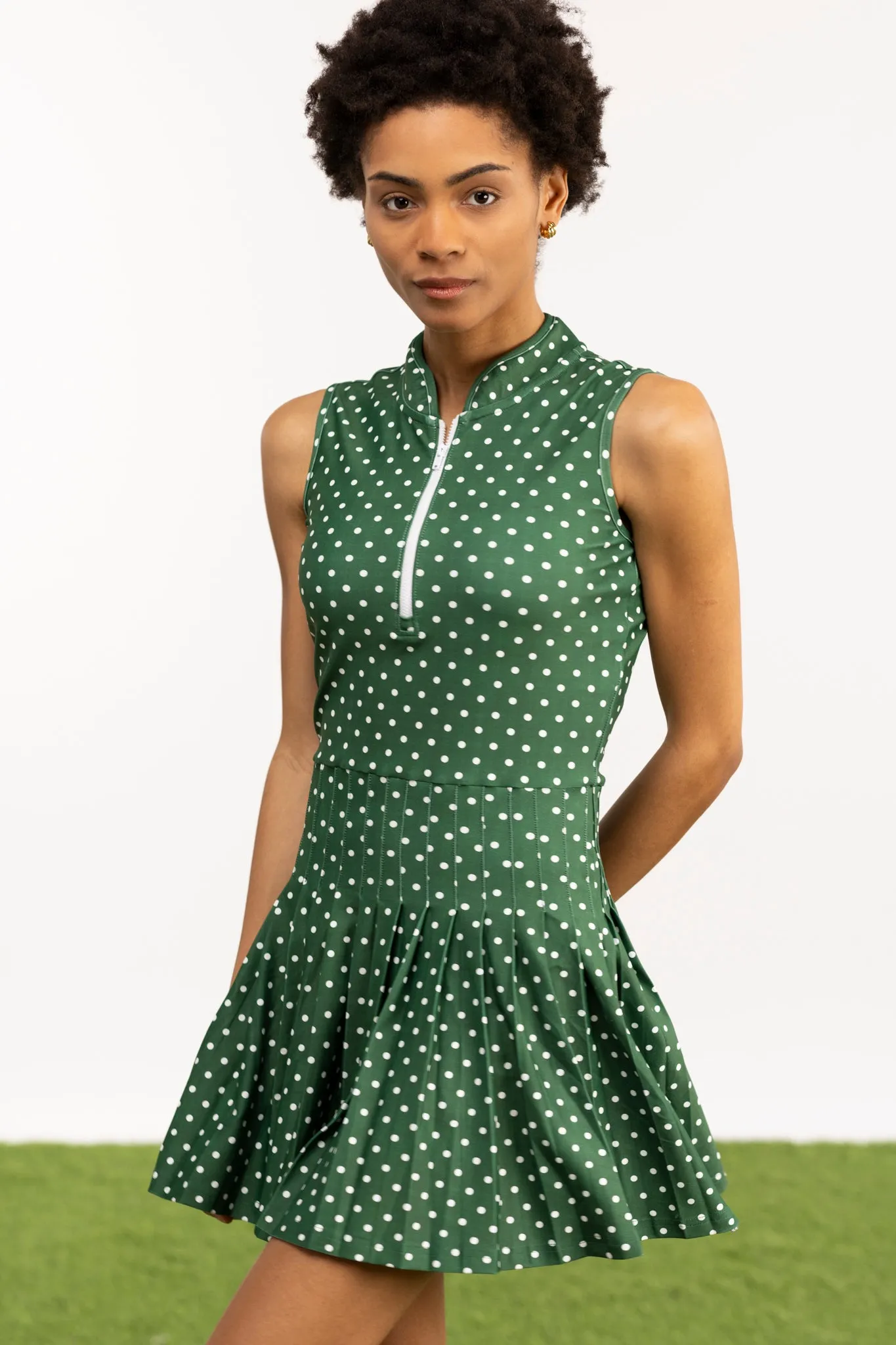 The Mackenzie Dress - Cottage Dot
