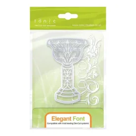 Tonic Studios Rococo Die Elegant Font*