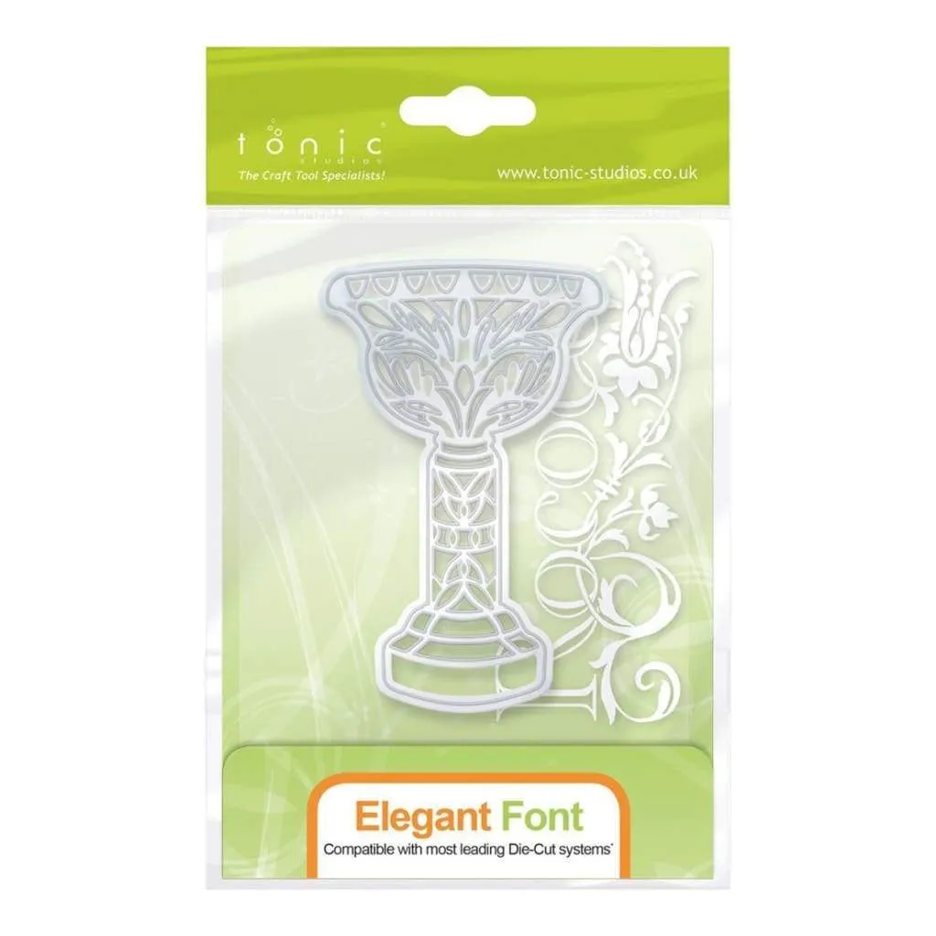 Tonic Studios Rococo Die Elegant Font*