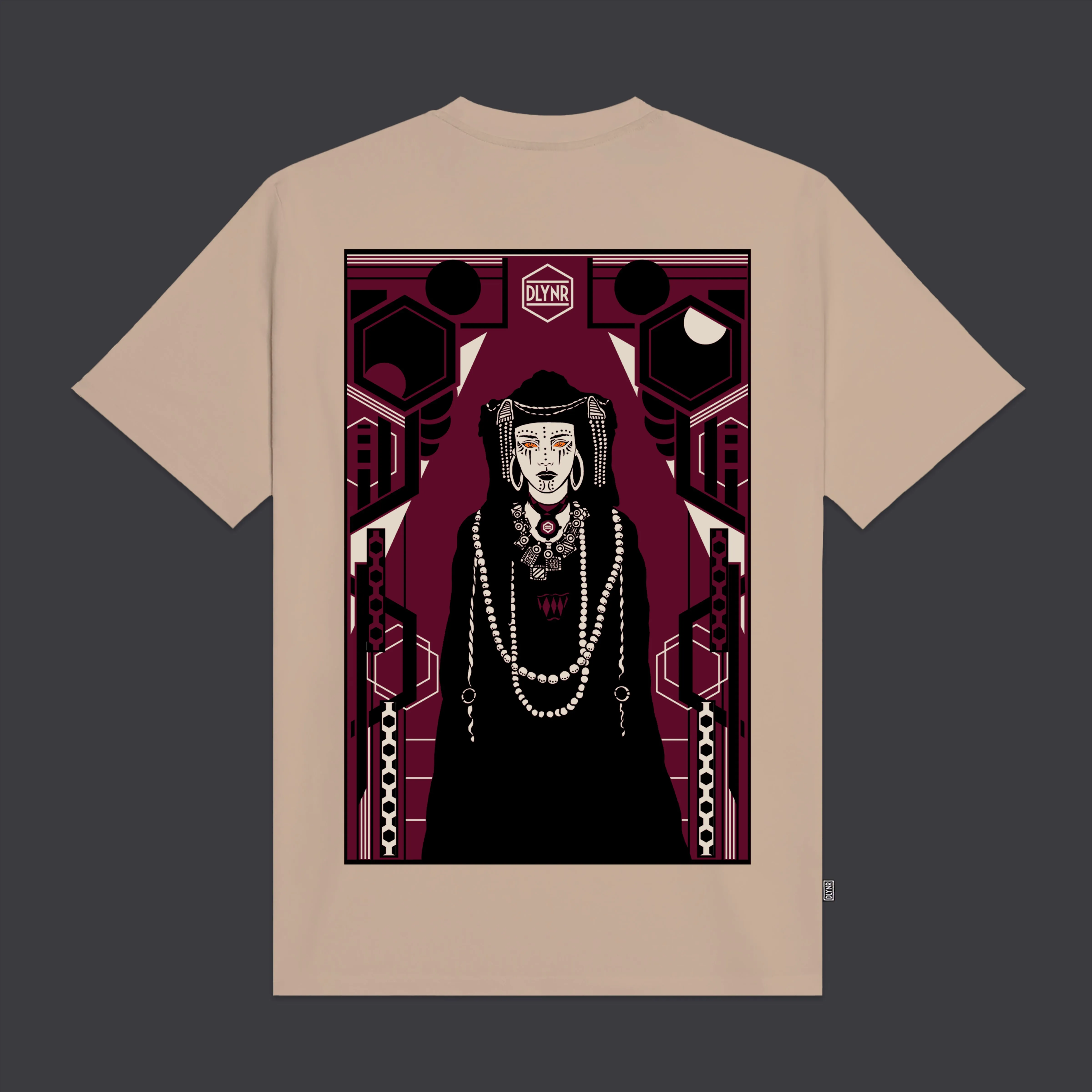 Tuareg Poster Tee Beige