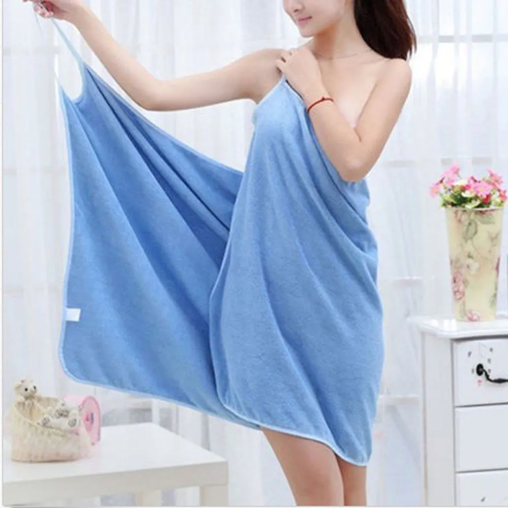Wearable Bath Towel and  Robes Dress
