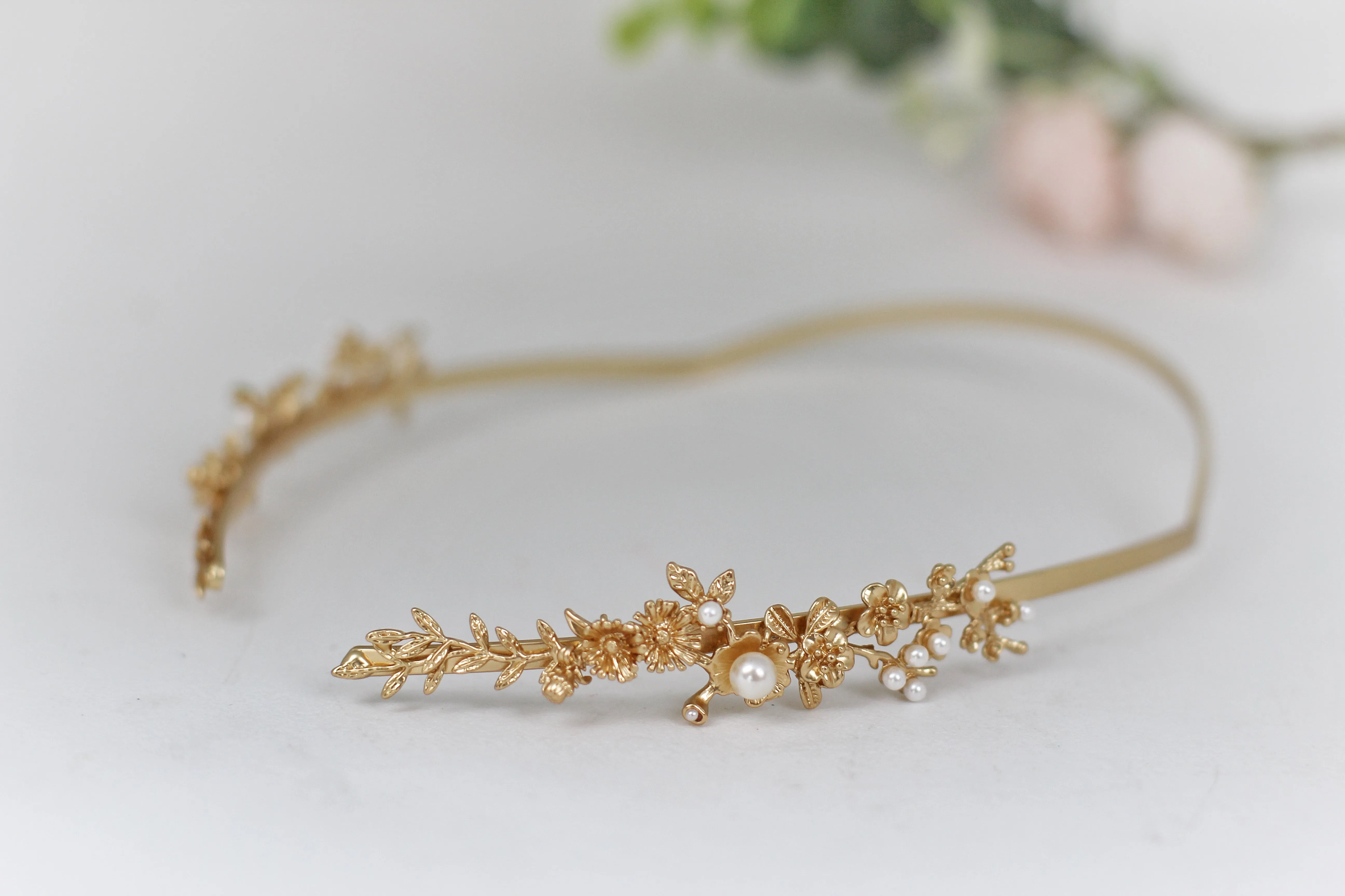 Whimsical Meadows Floral Goddess Crown