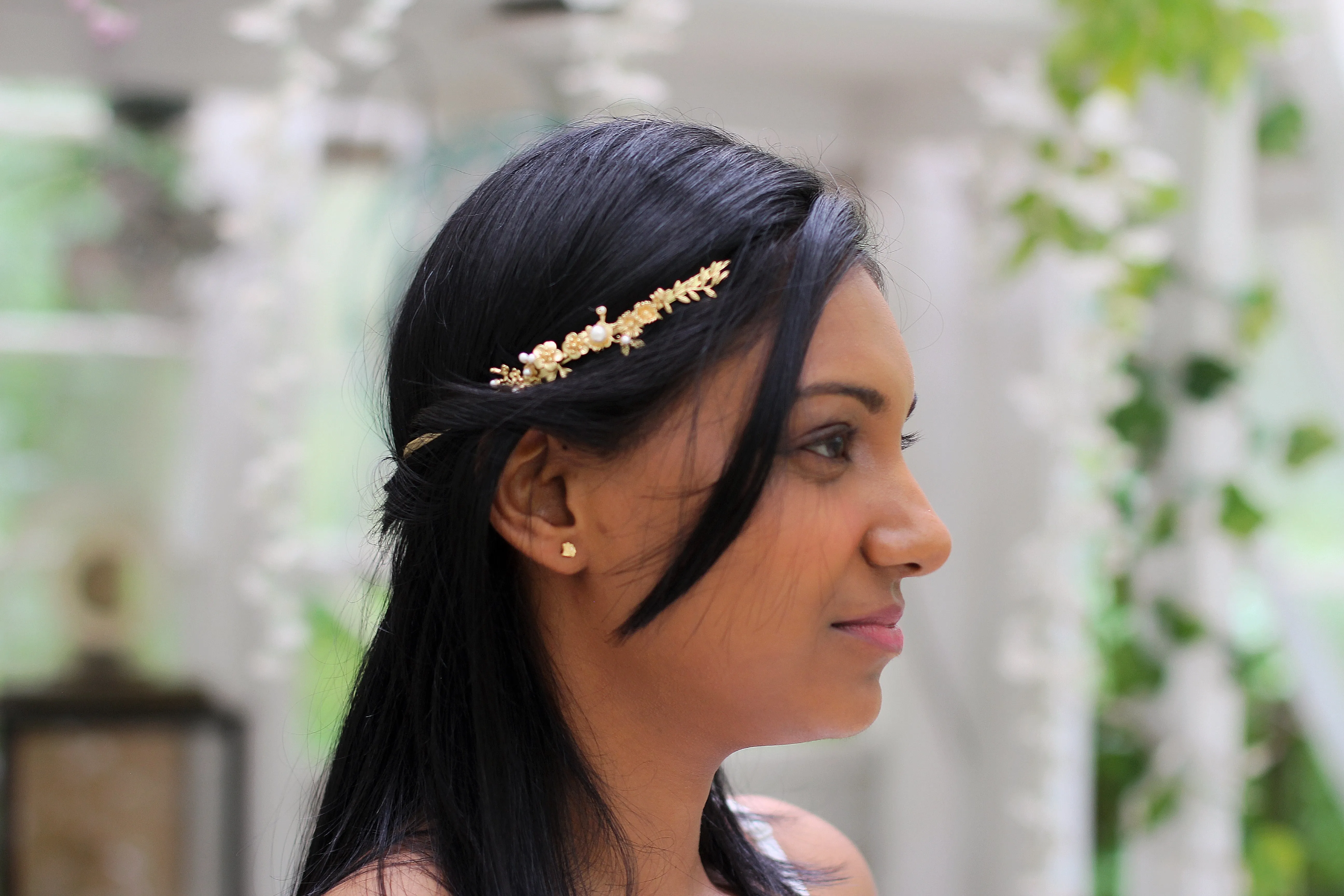 Whimsical Meadows Floral Goddess Crown
