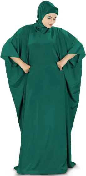 Women's Kaftan, Free Size Abaya, Dubai Islamic Dress, Muslim Maxi KF-001