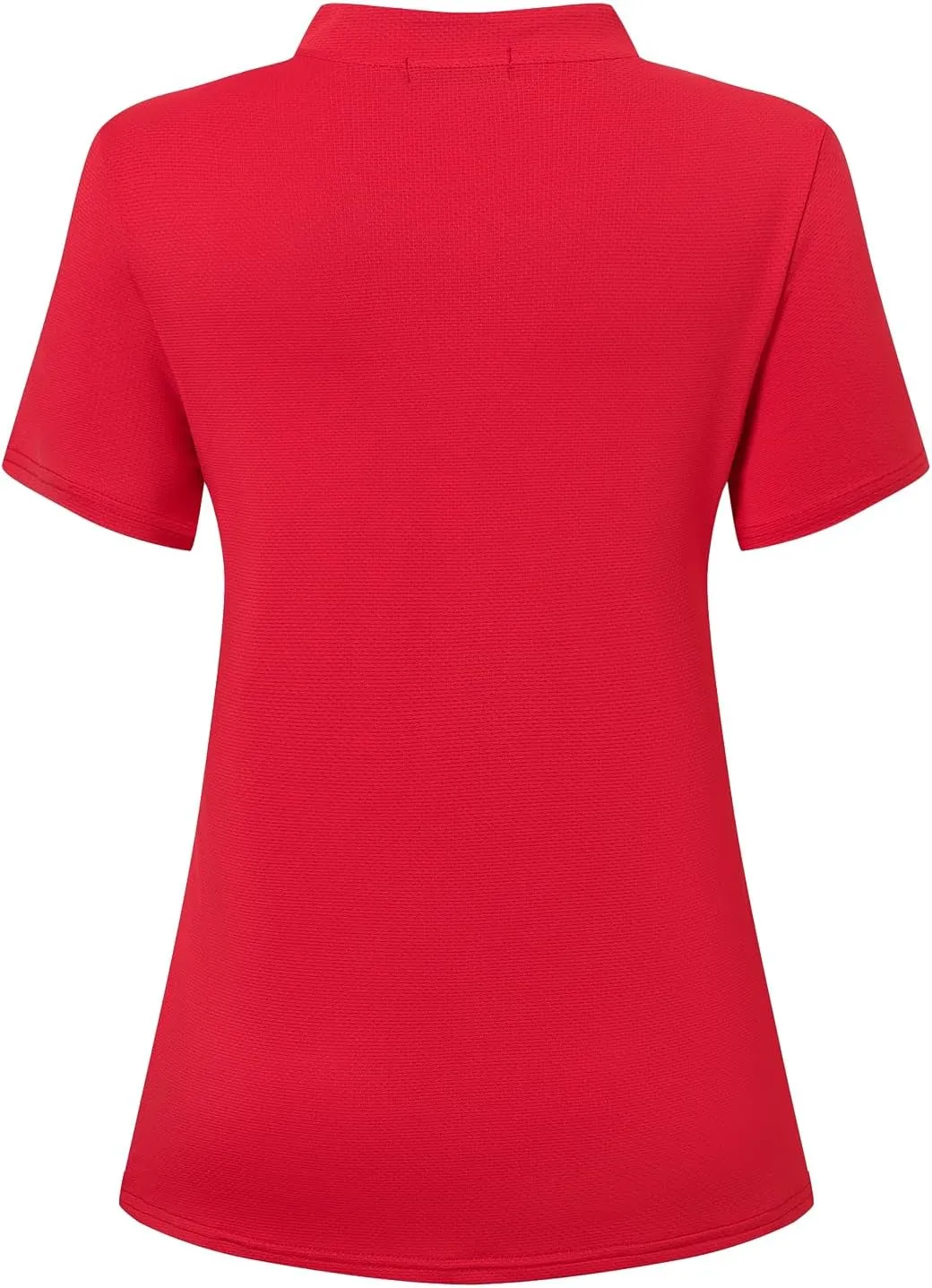 Womens V Neck Golf Shirts Short Sleeve Tennis Tops