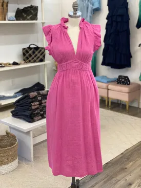 Xirena - Peony Dress In Rococo Rose